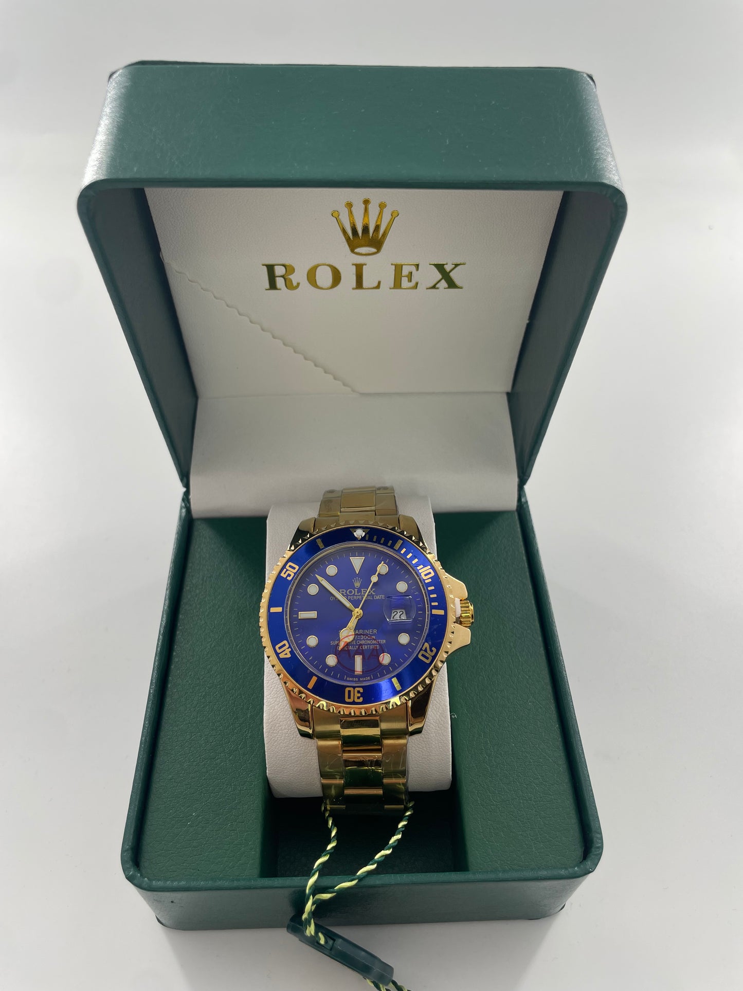 ROLEX SUBMARINER GOLD-BLUE